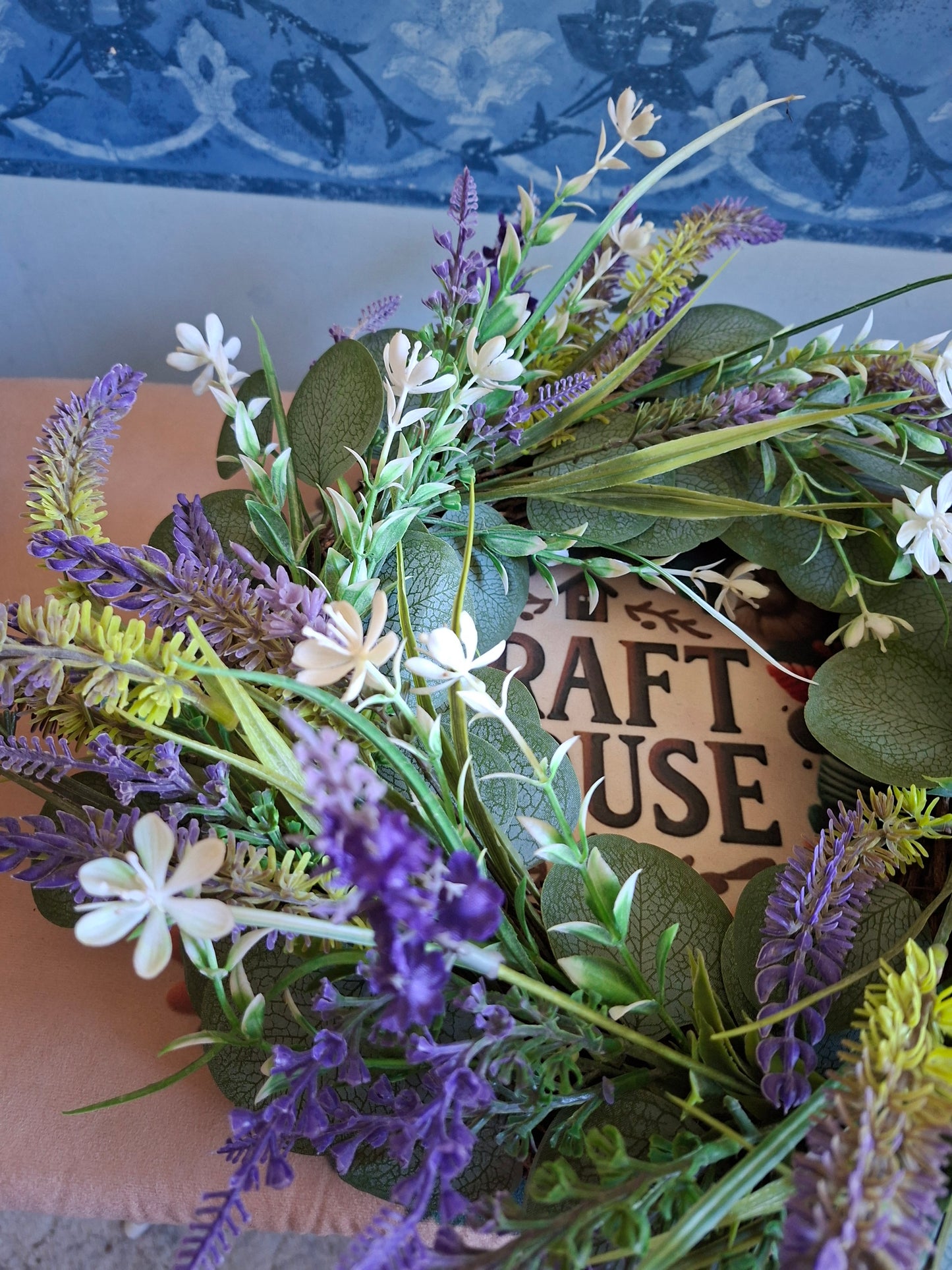 Lavender Wreath