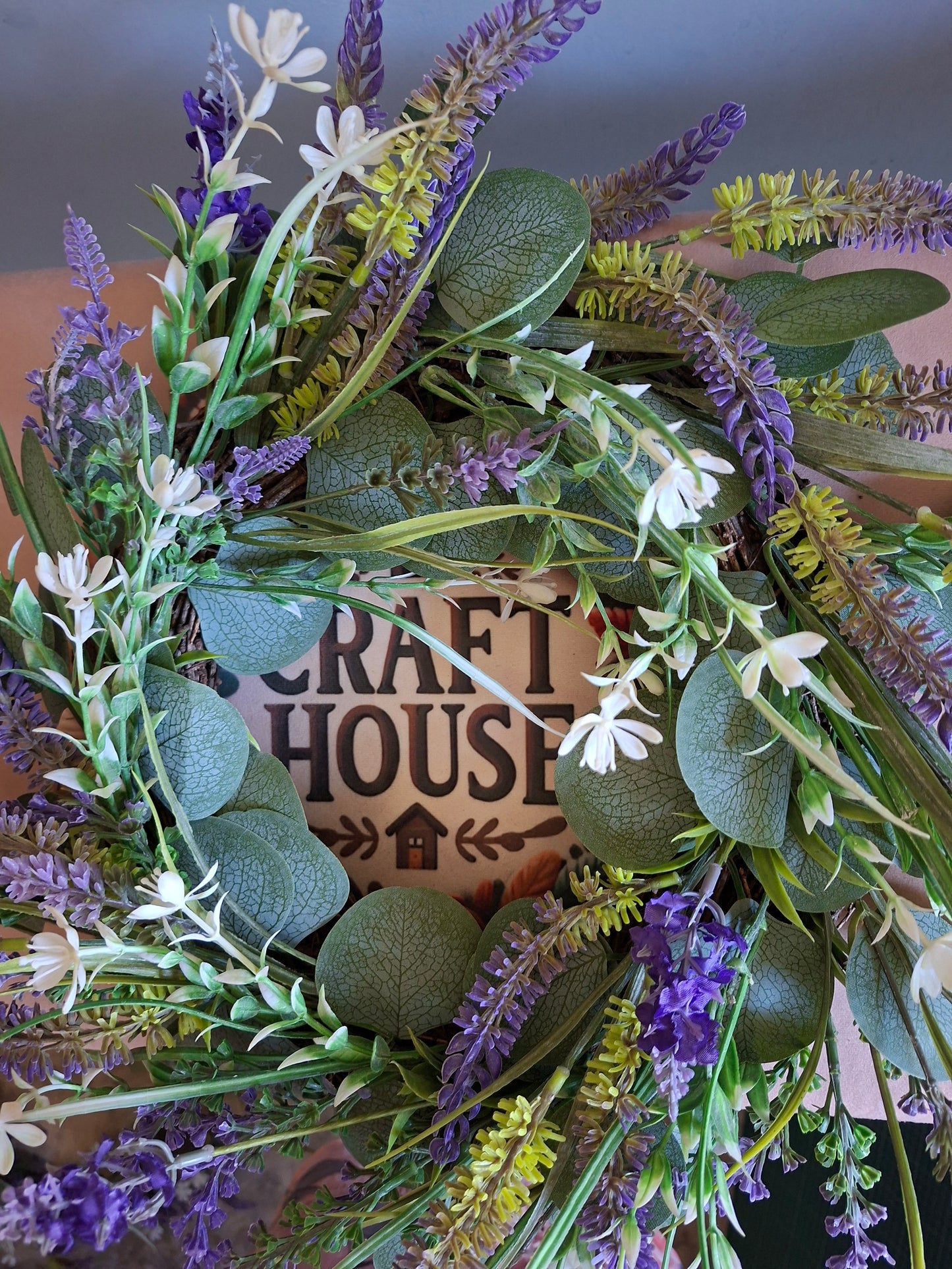 Lavender Wreath