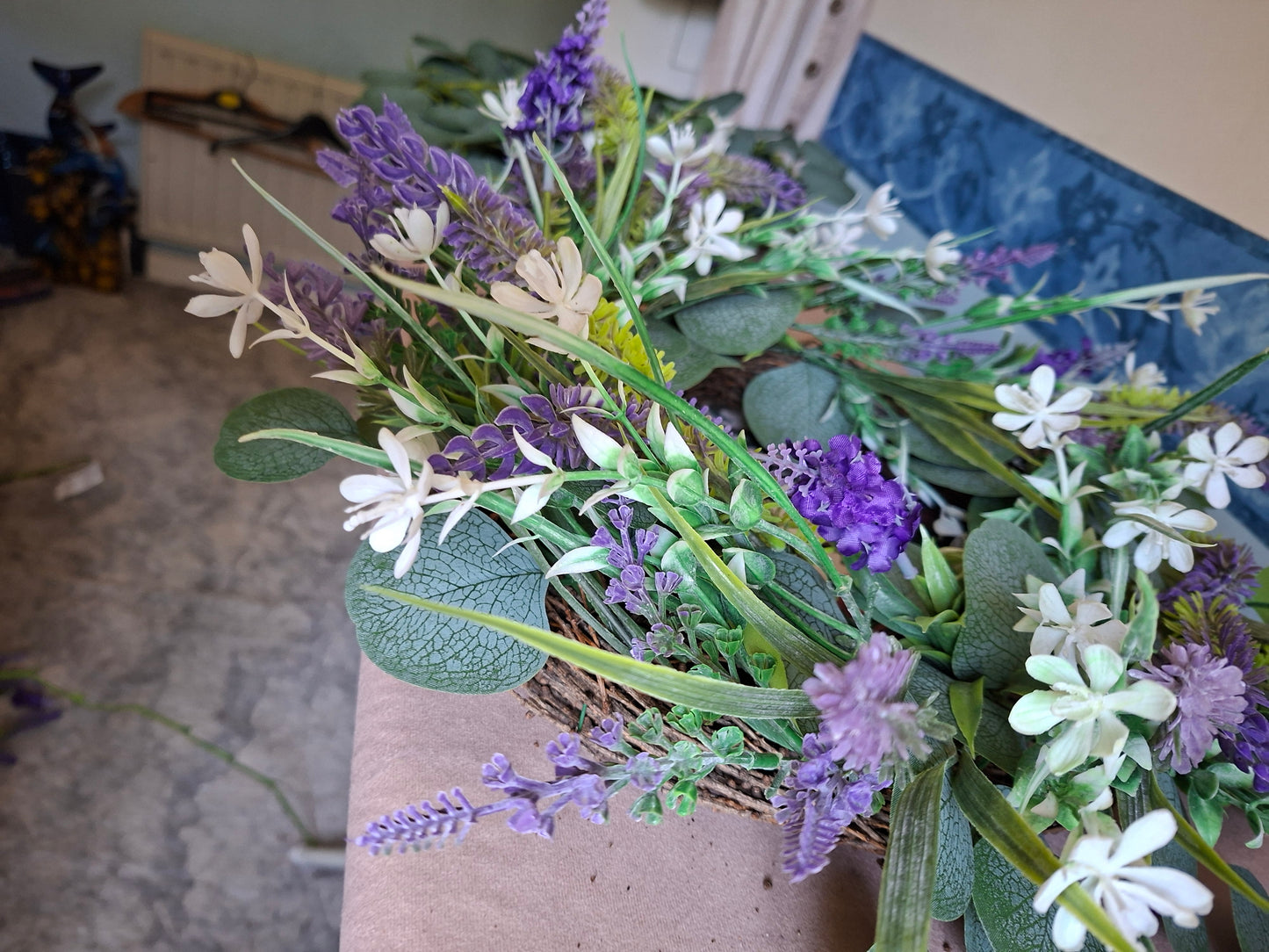 Lavender Wreath