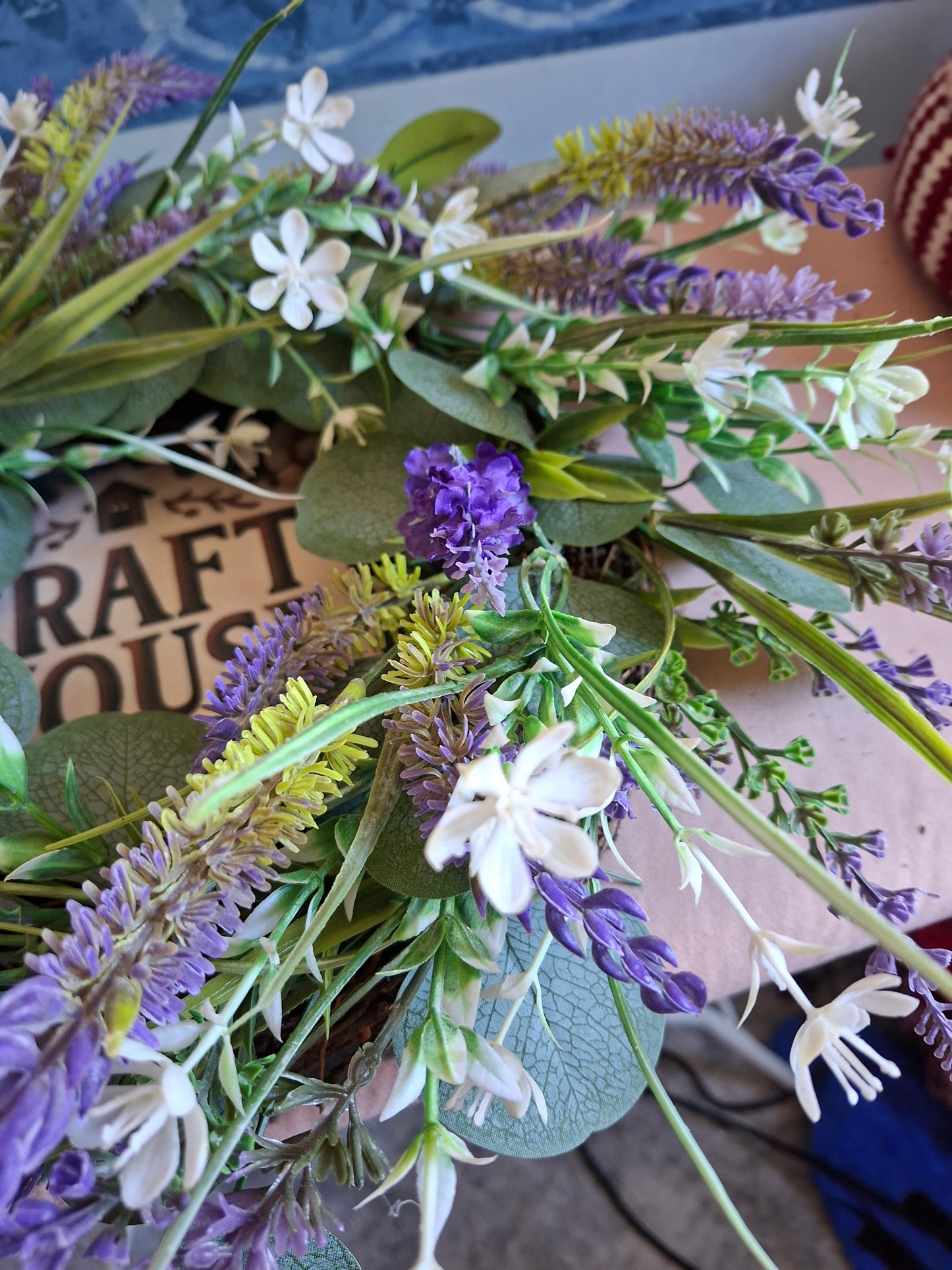 Lavender Wreath